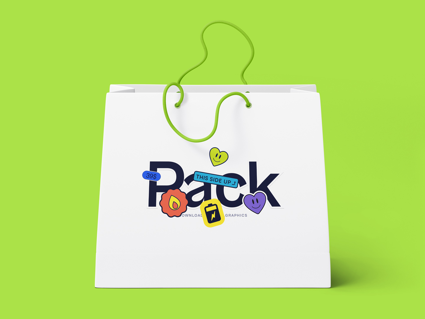 bag mock up